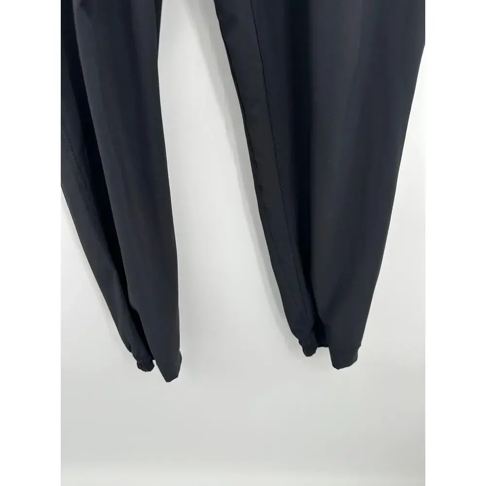 Lululemon Joggers Women 6 Black‎ Active Casual Pants Career Pleated Travel Work